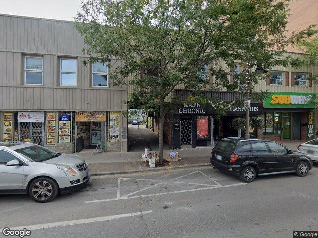 Street view for Kapn Chronic Cannabis, 12 Simcoe St S, Oshawa ON