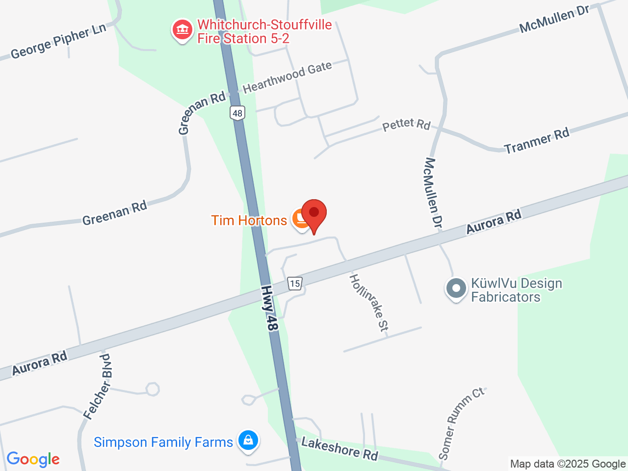 Street map for Plant Republic, 15301 ON-48, Whitchurch-Stouffville ON