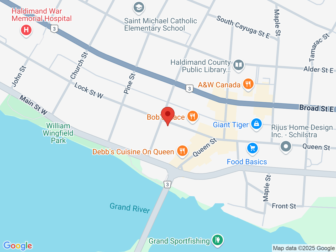 Street map for SuperBud, 104 Lock St E, Dunnville ON