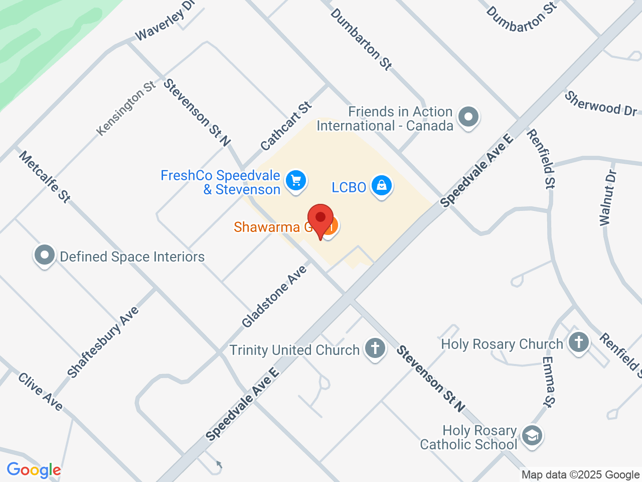 Street map for Hunny Pot Cannabis, 328 Speedvale Ave E, Guelph ON