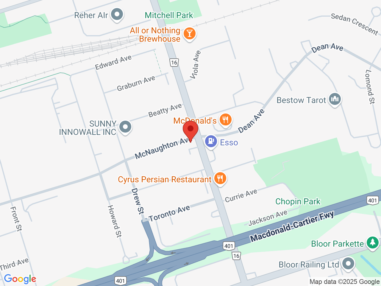 Street map for The Nug Co, 514 Ritson Rd S, Oshawa ON