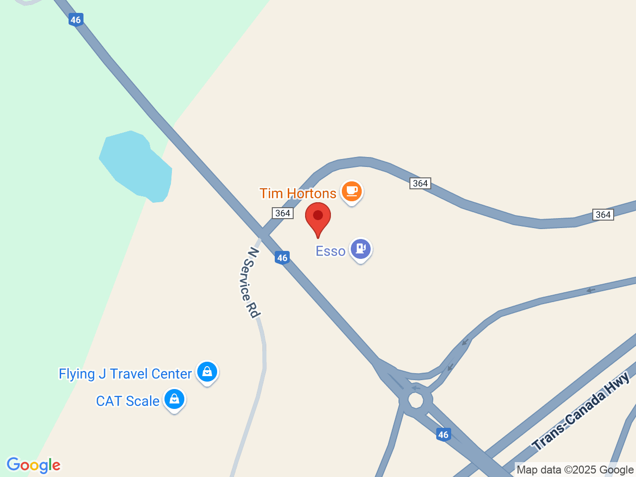Street map for G's Cannabis Corp, 125C SK-364, Balgonie SK