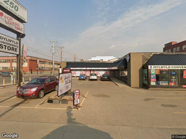 Street view for Modern Day Cannabis, 250 Idylwyld Dr N #4, Saskatoon SK