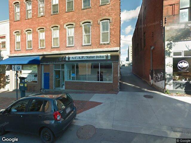 Street view for Cannabis NB, 76 Germain St, Saint John NB