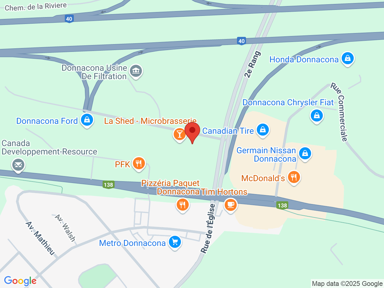 Street map for SQDC Donnacona, 164 Bd Les Ecureuils, Donnacona QC