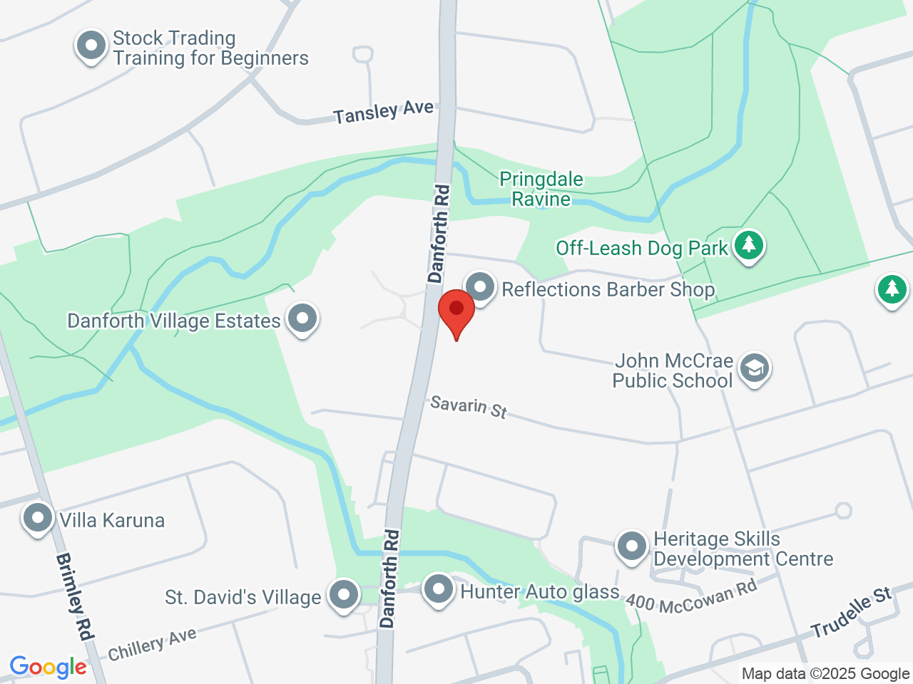 Street map for Holland Daze, 1351 Danforth Rd, Scarborough ON