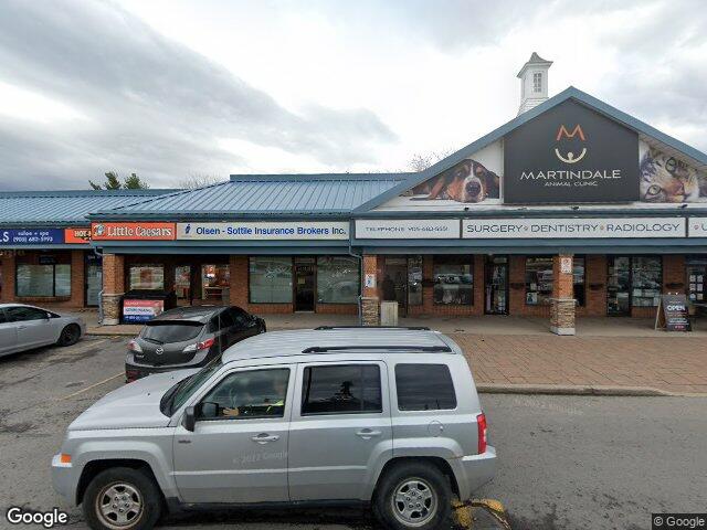 Street view for Discounted Cannabis, 100 Fourth Ave, St Catharines ON