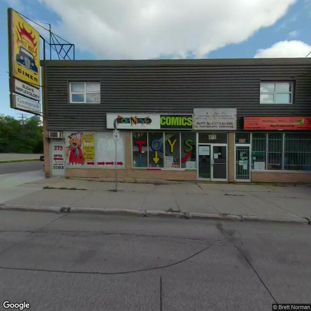 Street view for The Hazy Highway, 375 Henderson Hwy, Winnipeg MB