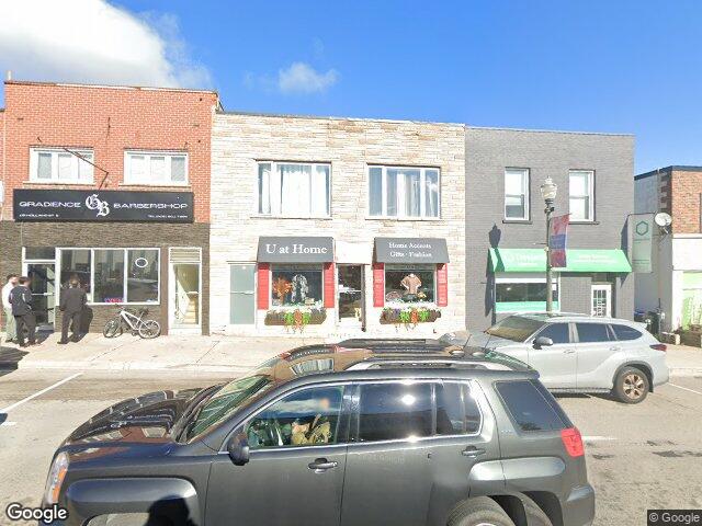 Street view for Beaverton Cannabis, 23 Holland St E, Bradford ON