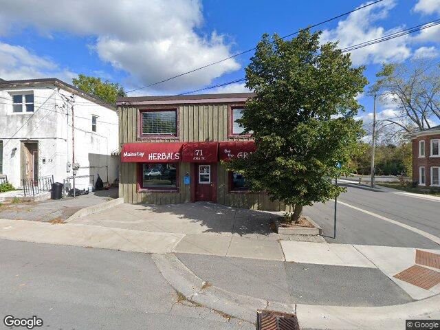Street view for Cannazonia Cannabis, 71 John St Unit - 1, Napanee ON
