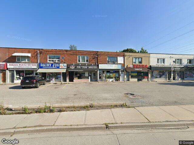Street view for Inca Cannabis, 3880 Bloor St W, Etobicoke ON