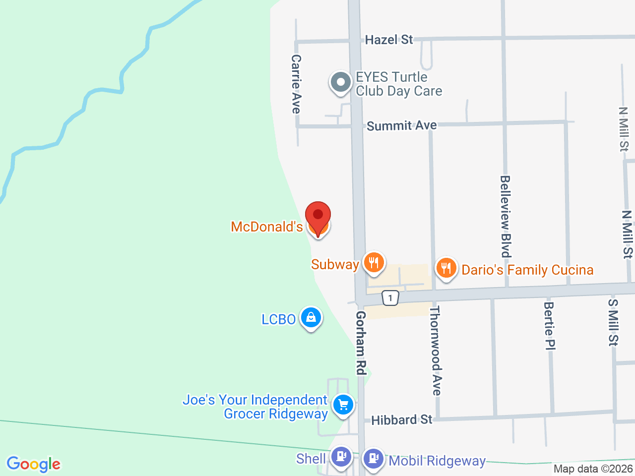 Street map for One Plant, 409 Gorham Rd BLDG C, Unit 3, Ridgeway ON