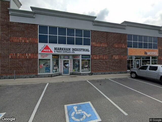 Street view for Woodstock, Markham Industrial Park, Markham ON