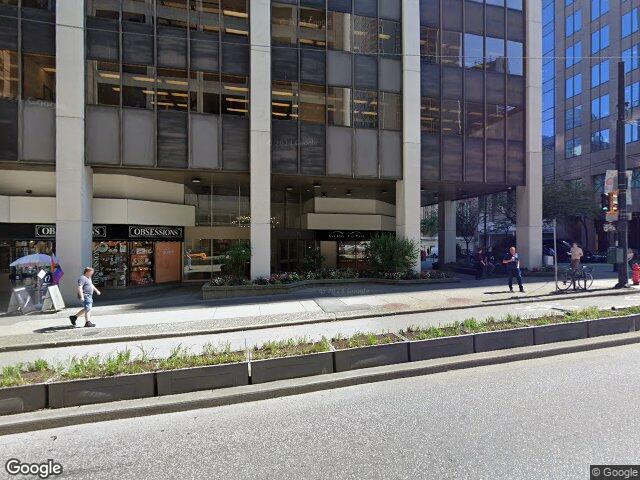 Street view for Tantalus Labs, 595 Howe St., 10th Flr, Vancouver BC