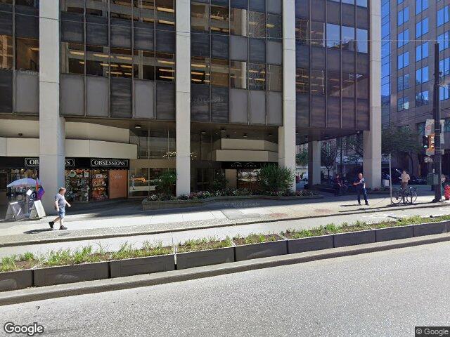 Street view for Tantalus Labs, 595 Howe St., 10th Flr, Vancouver BC