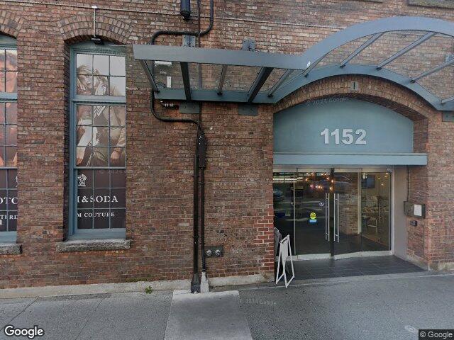 Street view for Blazery, 1152 Mainland St, Vancouver BC