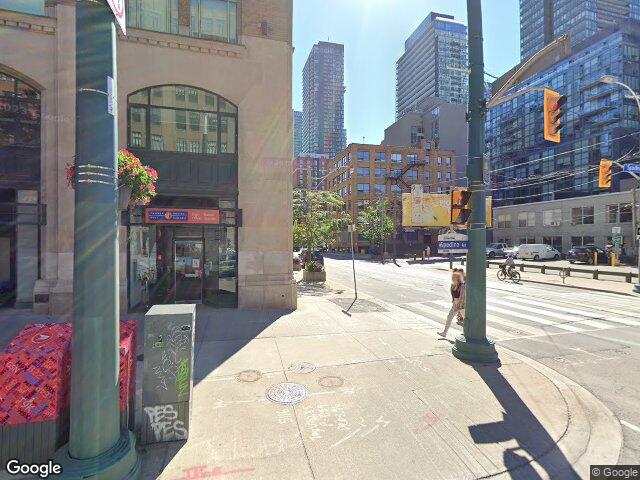 Street view for Wink, 119 Spadina Ave., Toronto ON