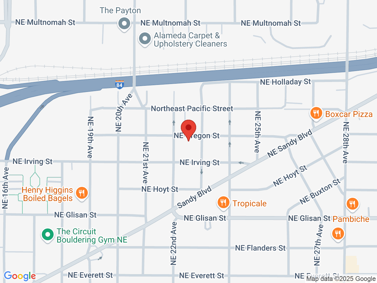 Street map for Pearls by Gron, 2222 NE Oregon Street Suite 210, Portland OR