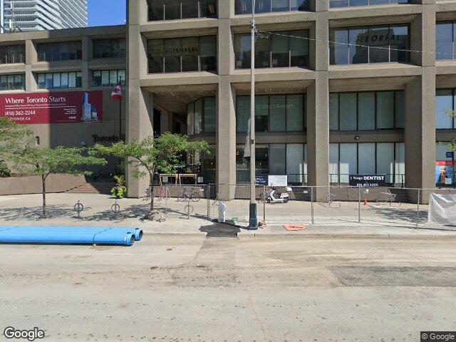 Street view for UniversaBowl, 1 Yonge St. Suite 1801, Toronto ON