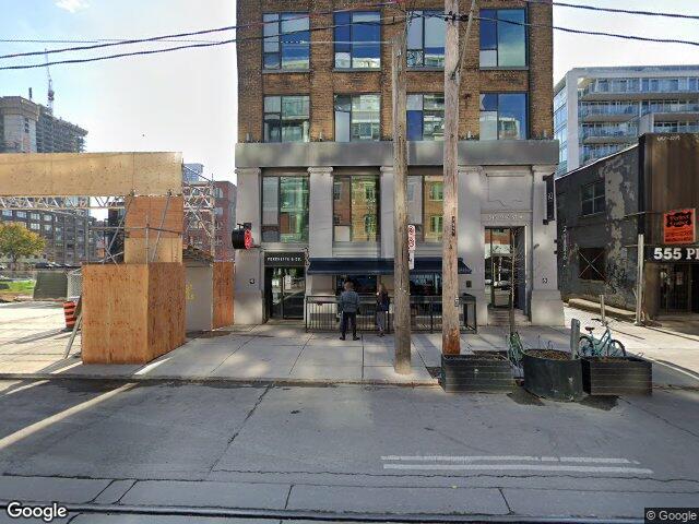 Street view for Krush, 545 King St. West, Toronto ON