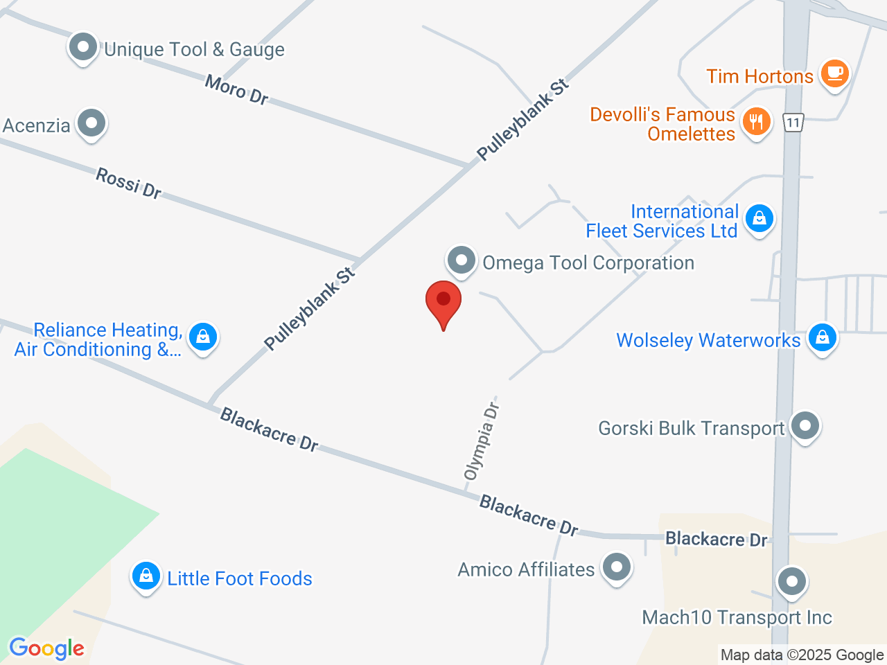 Street map for Voila!, 2065 Solar Cres., Tecumseh ON