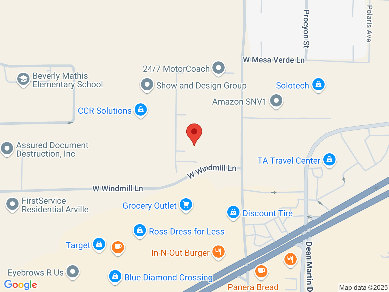 Street map for Integra, 3930 W. Windmill Lane, Suite 100, Las Vegas NV