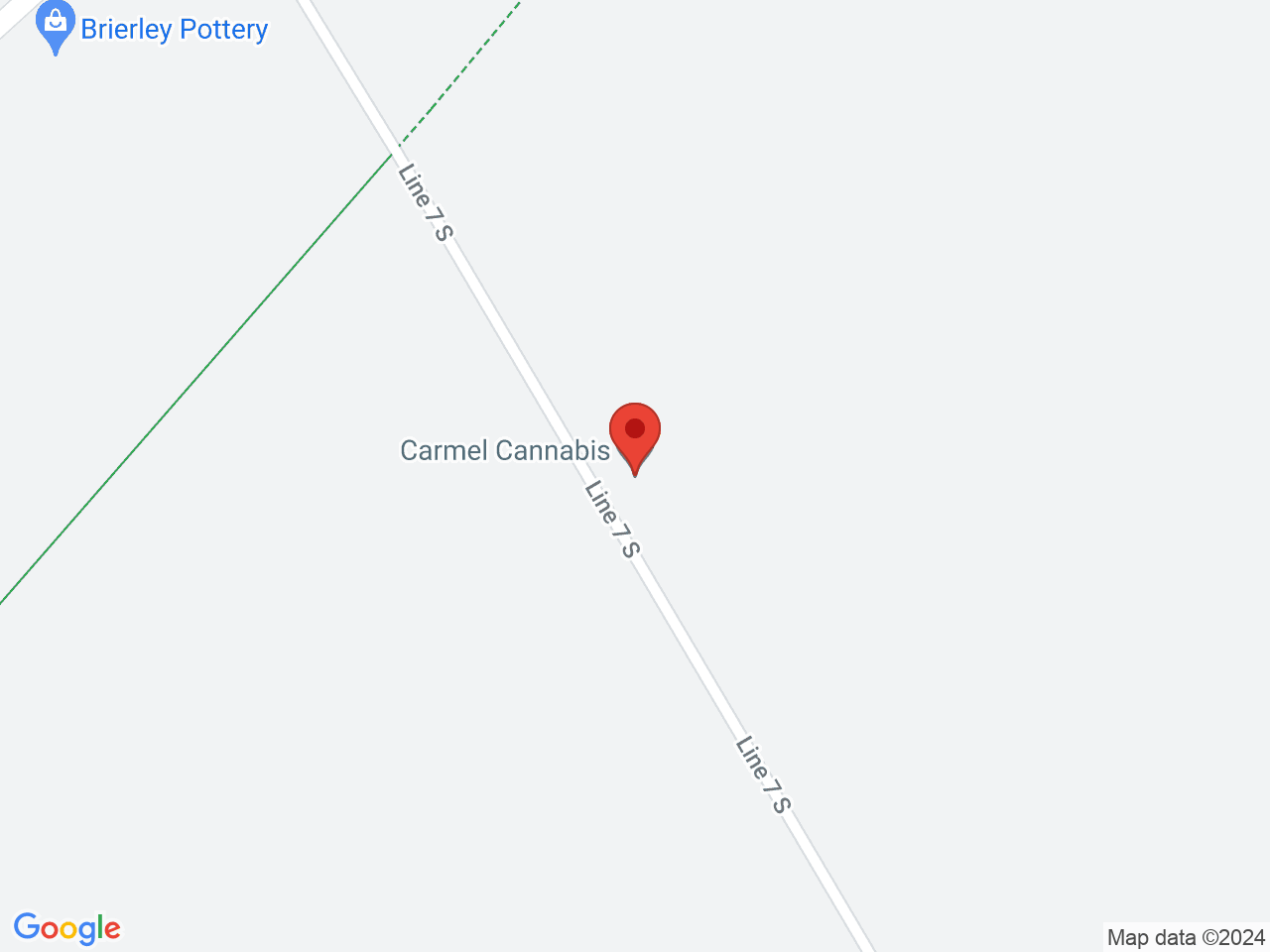 Street map for Carmel, 837 7 Line S, Oro Station ON