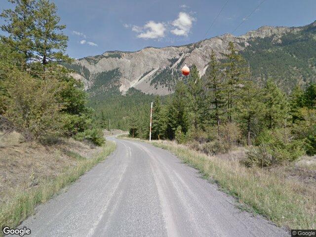 Street view for Earthwolf Farms, Whitney Rd, Lillooet BC