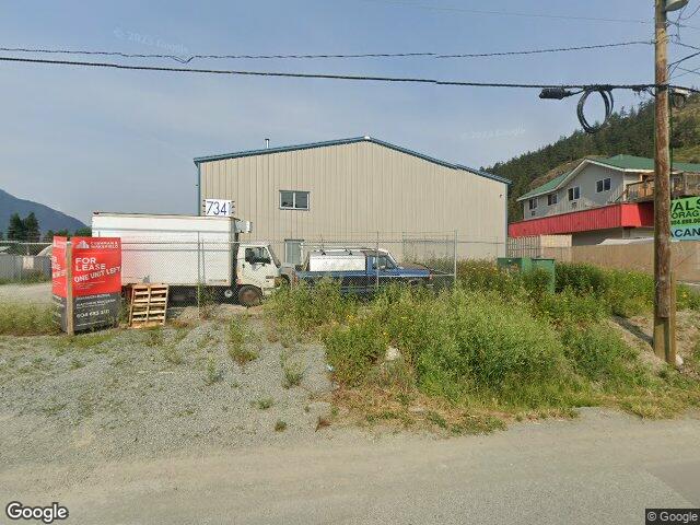 Street view for Pure Pulls, 7341 Industrial Way, Pemberton BC