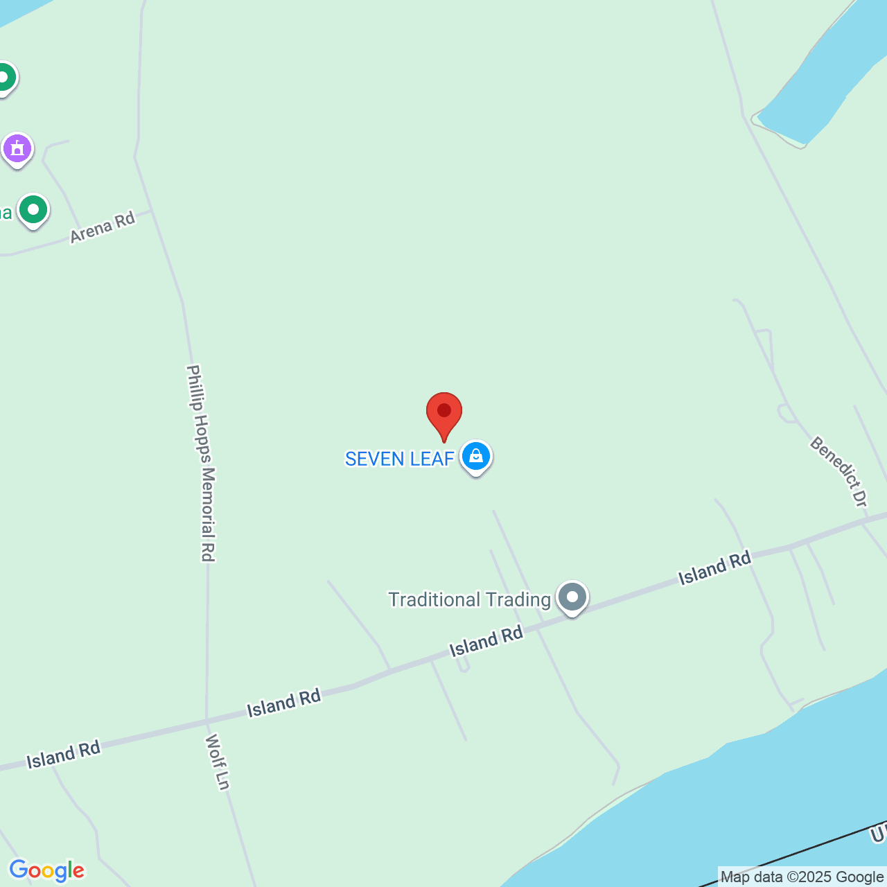 Street map for Sev7n, 603 Island Rd, Akwesasne ON