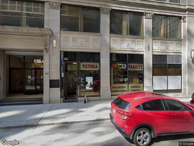 Street view for Busted, 44 Victoria St, Suite 1102, Toronto ON