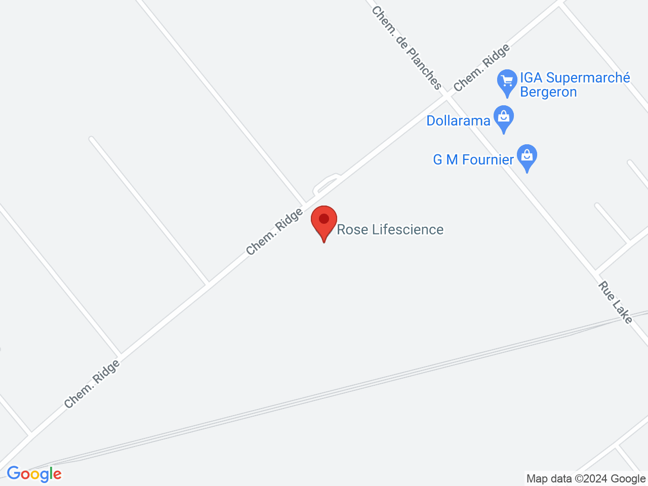 Street map for Homage, 2295 Chemin Ridge, Huntingdon QC