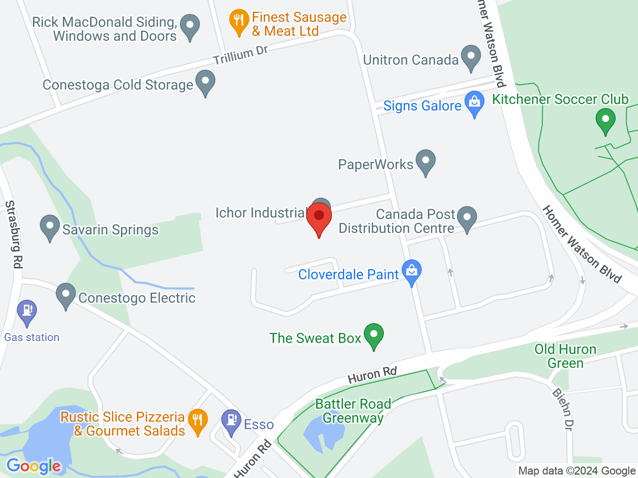 Street map for Nordique Royale, 41 Trillium Park Place, Kitchener ON