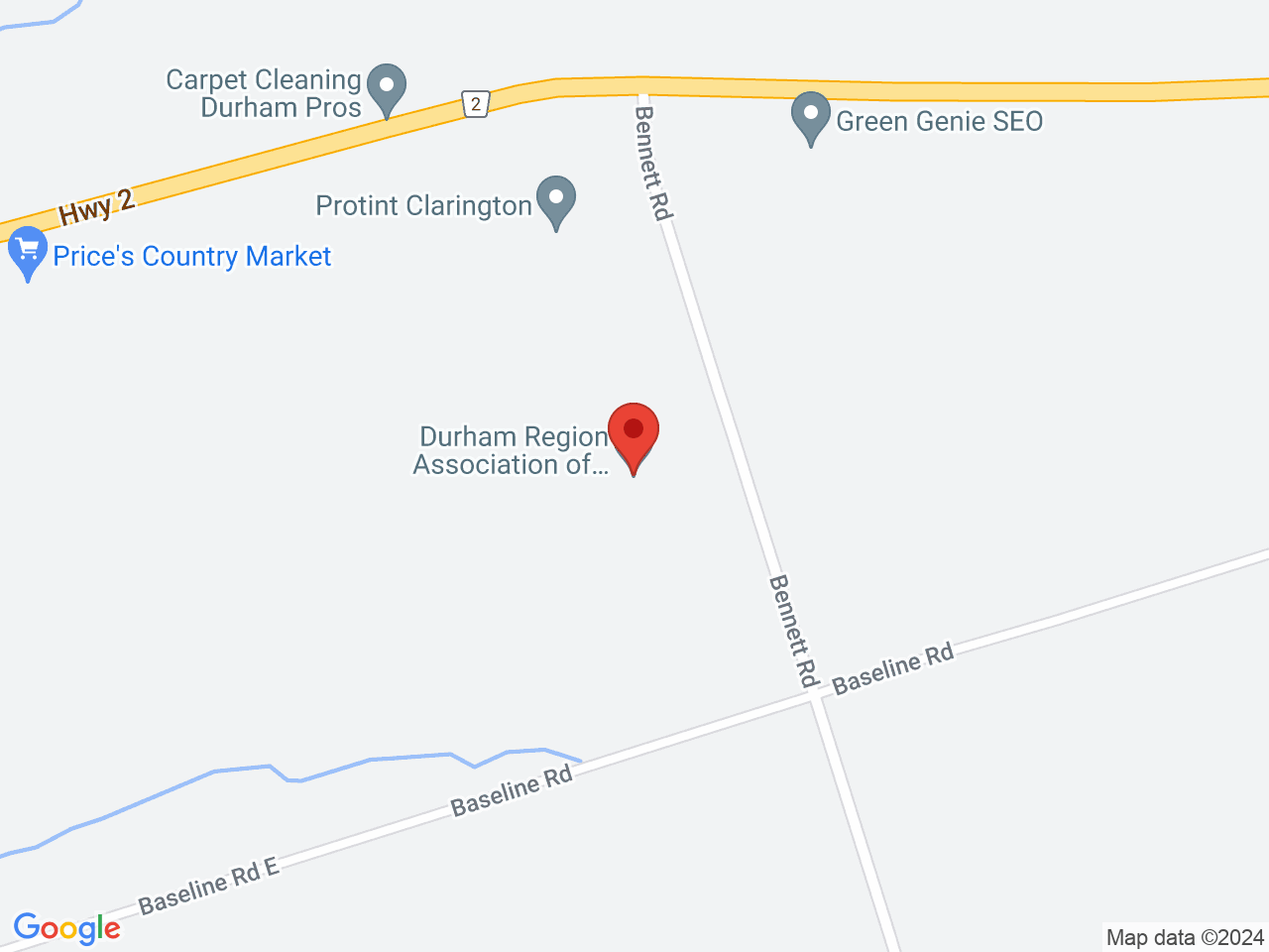 Street map for Sherbinskis, 3-1100 Bennett Rd, Bowmanville ON