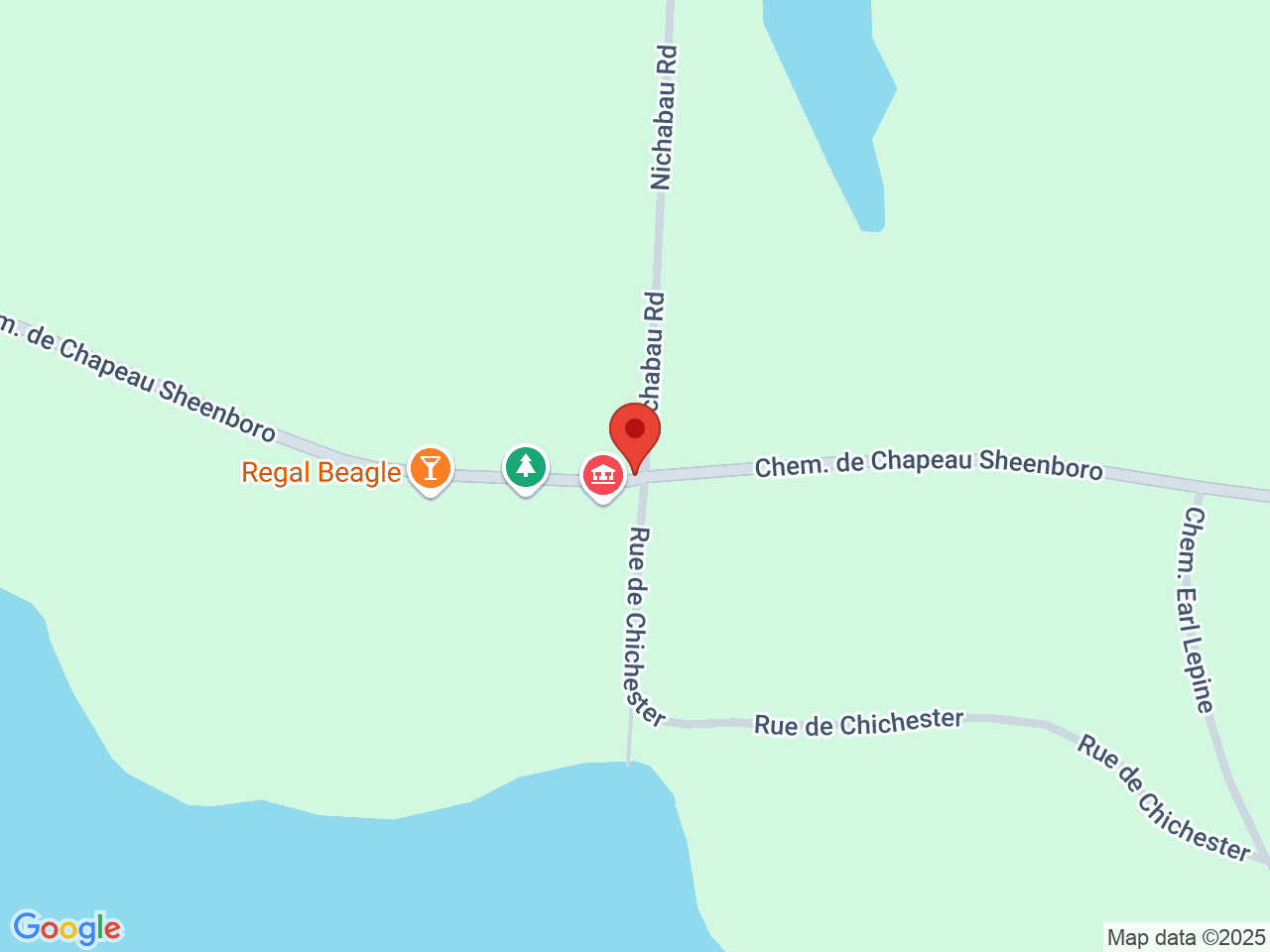 Street map for El Camino, 141 Malone Rd, Chichester QC