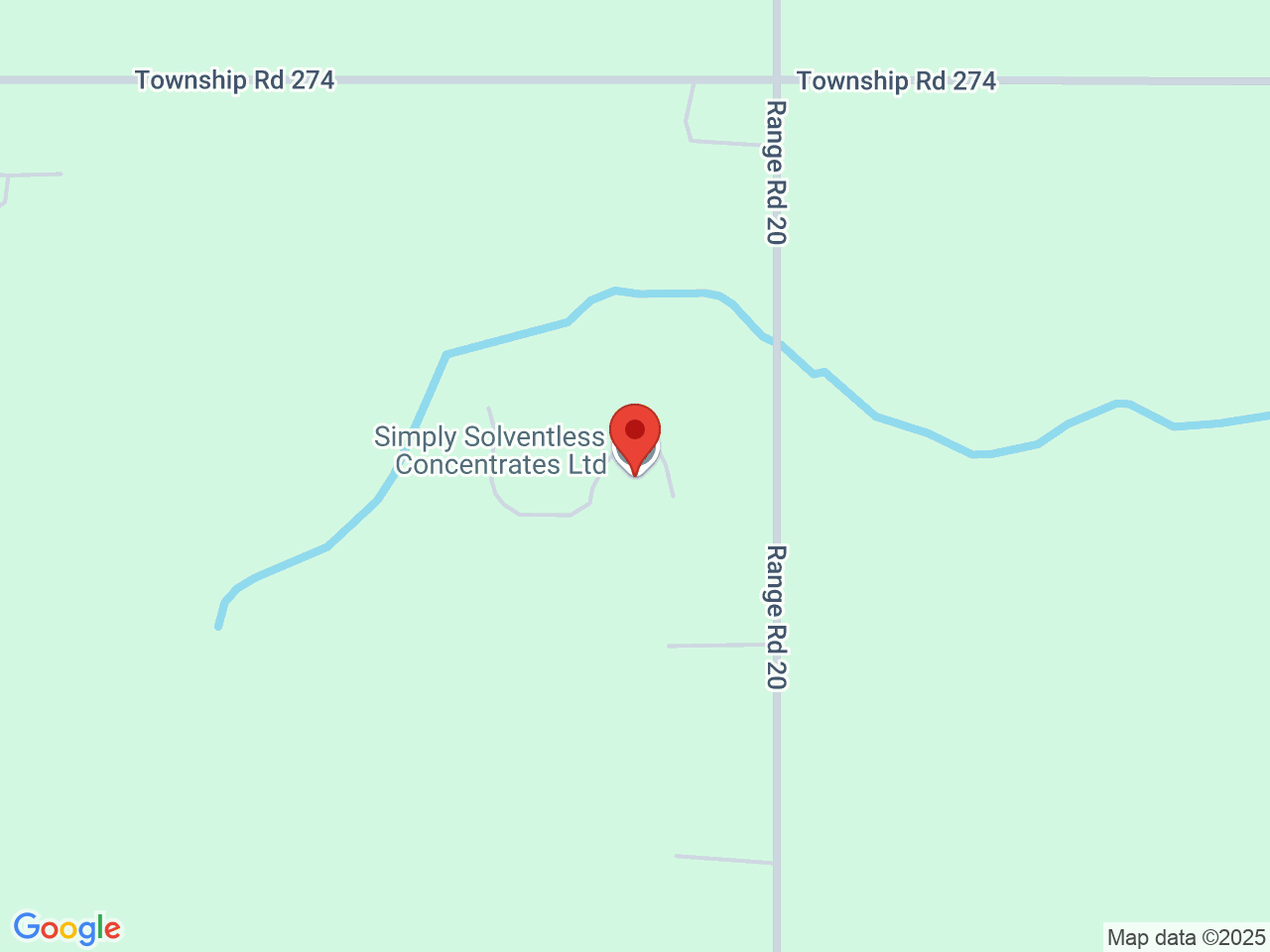 Street map for frootyhooty, 273209 Range Rd 20, Rocky View AB