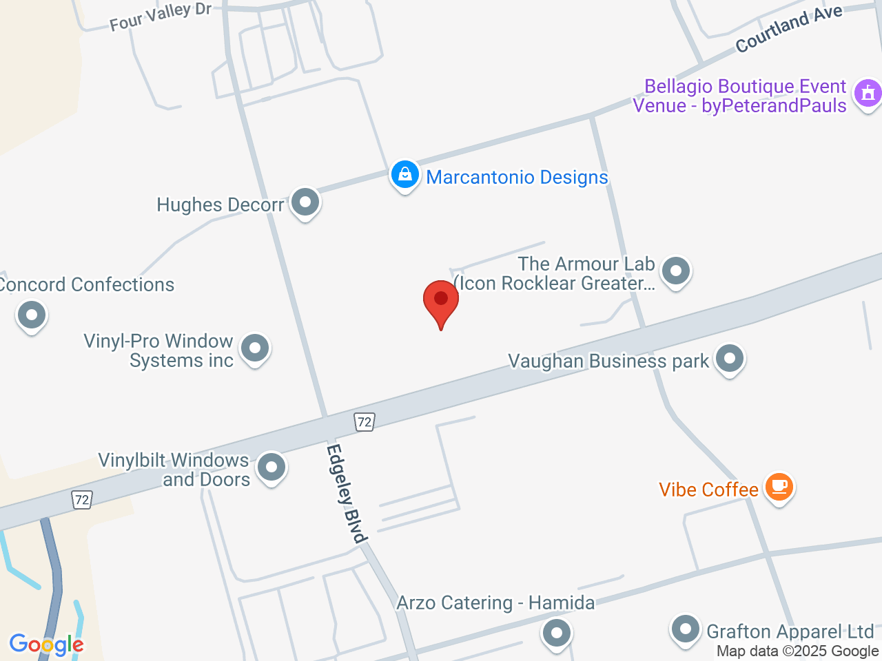 Street map for Triple EH!, 3280 Langstaff Rd #1, Vaughan ON