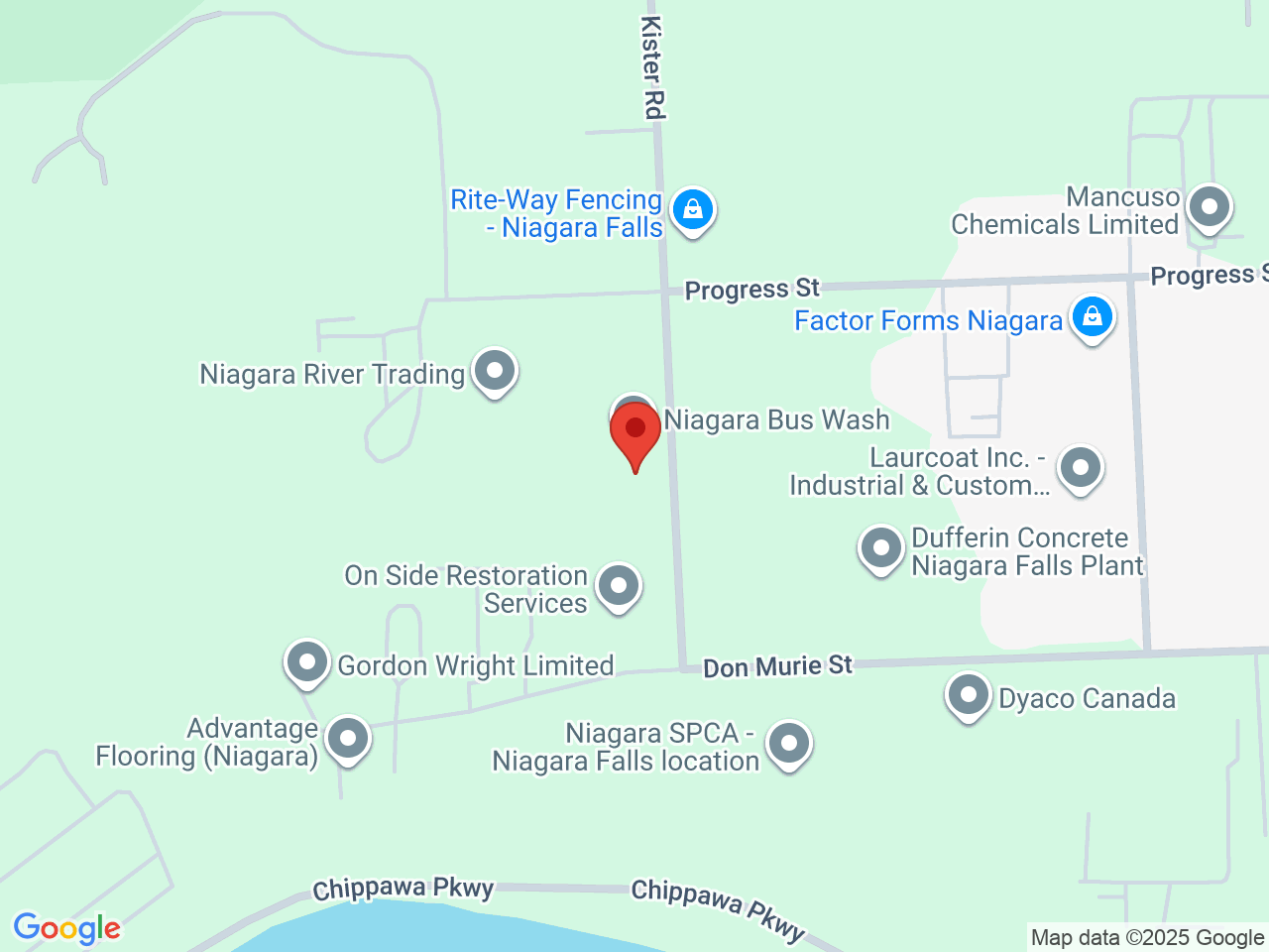 Street map for RedPill, 6471 Kister Rd, Niagara Falls ON