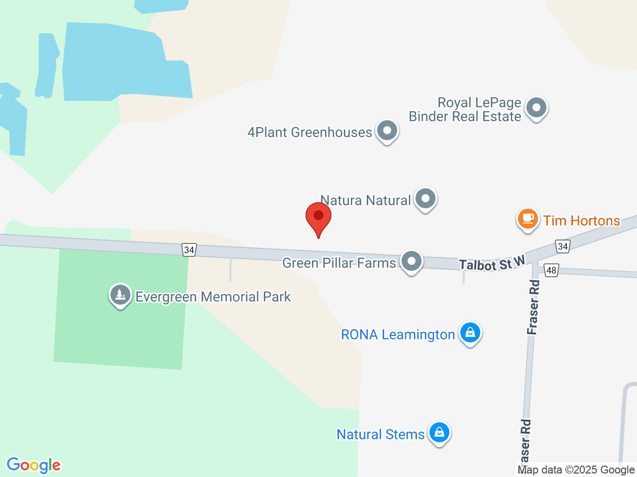 Street map for Smokes, 317 Talbot St W, Leamington ON