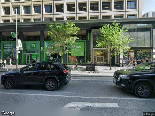 Street view for Big Steal, 77 Bloor St W, Toronto ON