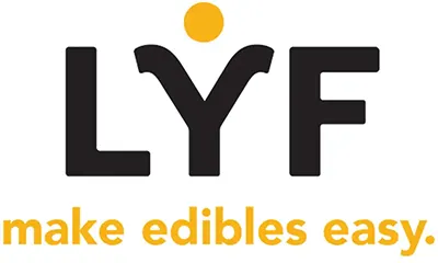 Logo for LYF Edibles