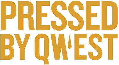 Pressed by Qwest Logo