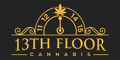 Logo image for 13th Floor Cannabis, 1005-401 Coopers Boulevard SW, Airdrie AB