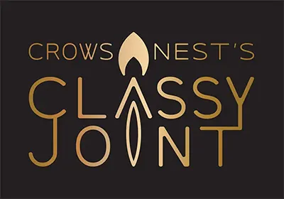 Crowsnest's Classy Joint Logo