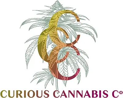 Logo for The Curious Cannabis Co