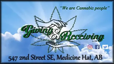 Logo image for Giving & Receiving Ltd., 547 2 St. SE, Medicine Hat AB
