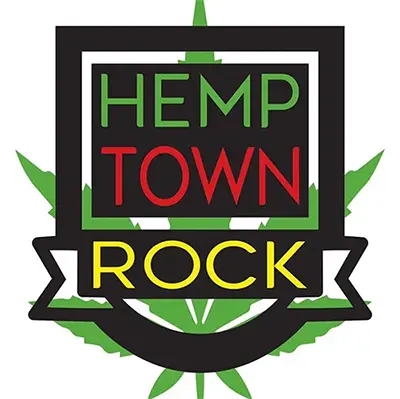 Hemp Town Rock Logo