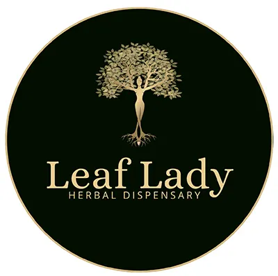 Leaf Lady Herbal Dispensary Logo