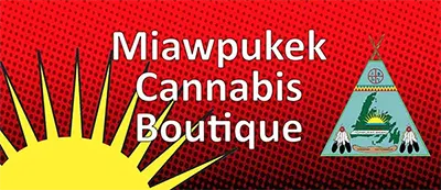 Logo image for Miawpukek Cannabis Boutique, 19 Miawpukek Dr., Conne River NL