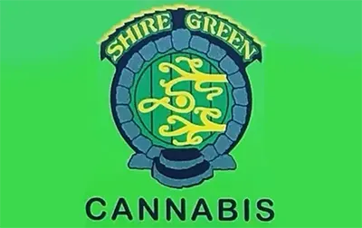 Shire Green Cannabis Logo